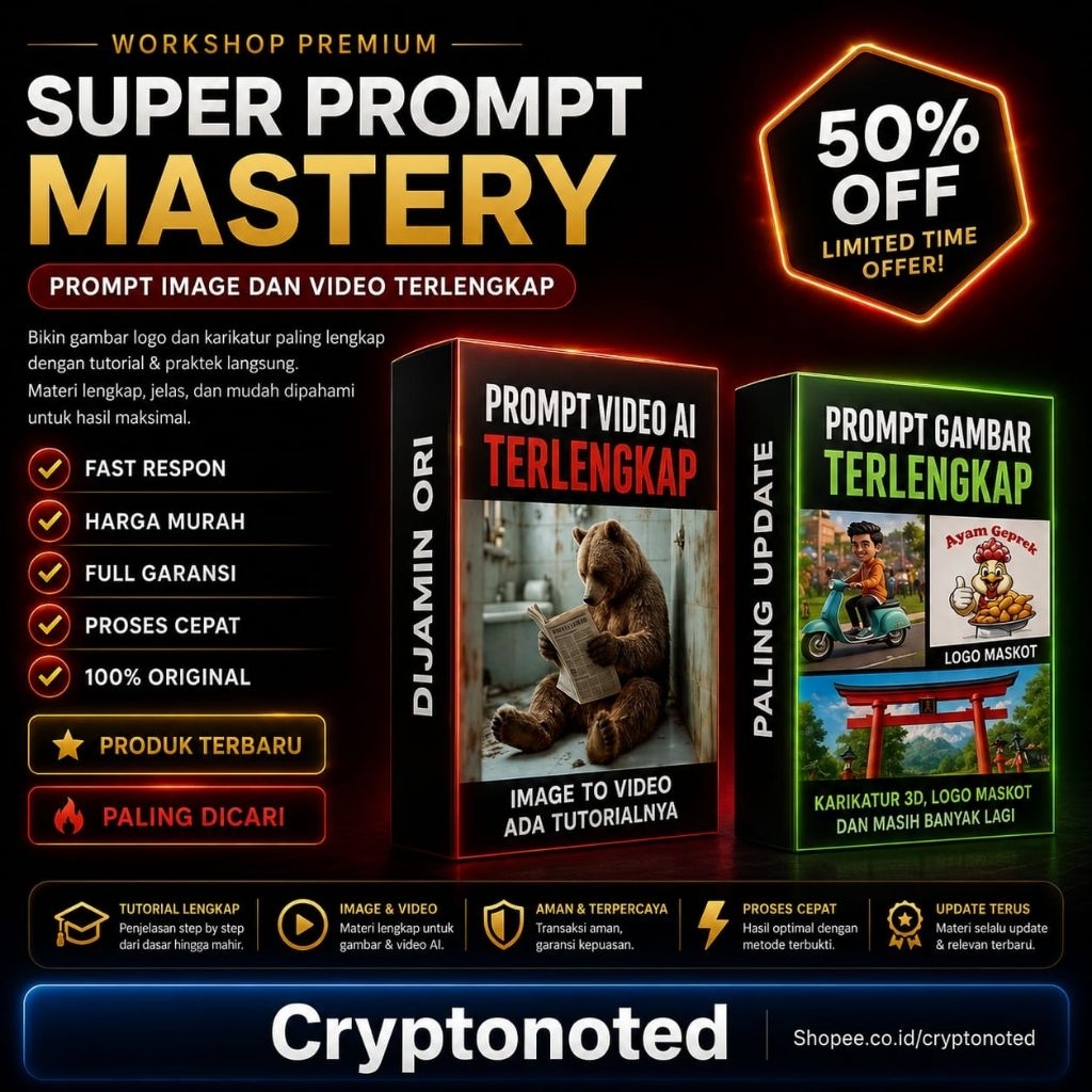 Super Prompt Mastery: Kelas Prompt Gambar & Video AI Terlengkap