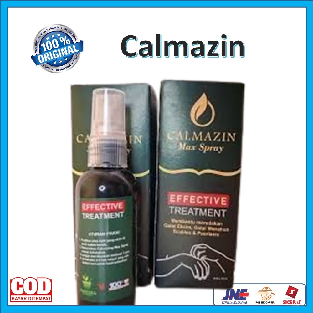 CALMAZIN Bantu Atasi Gatal Eksim, Gatal Selangkangan, Kadas, Kudis, Gatal Jamur Secara Alami