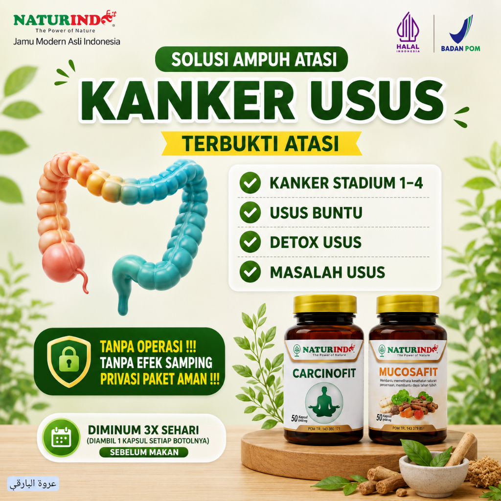 Obat Kanker Usus Detox Usus Besar Susah Bab Sembelit Wasir Herbal