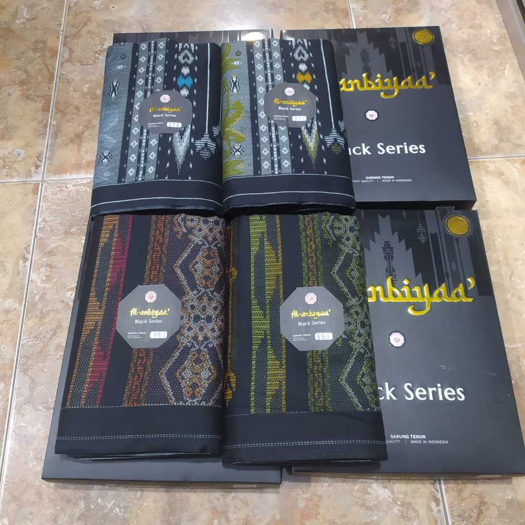 SARUNG AL-ANBIYAA' BLACK SERIES 969 978
