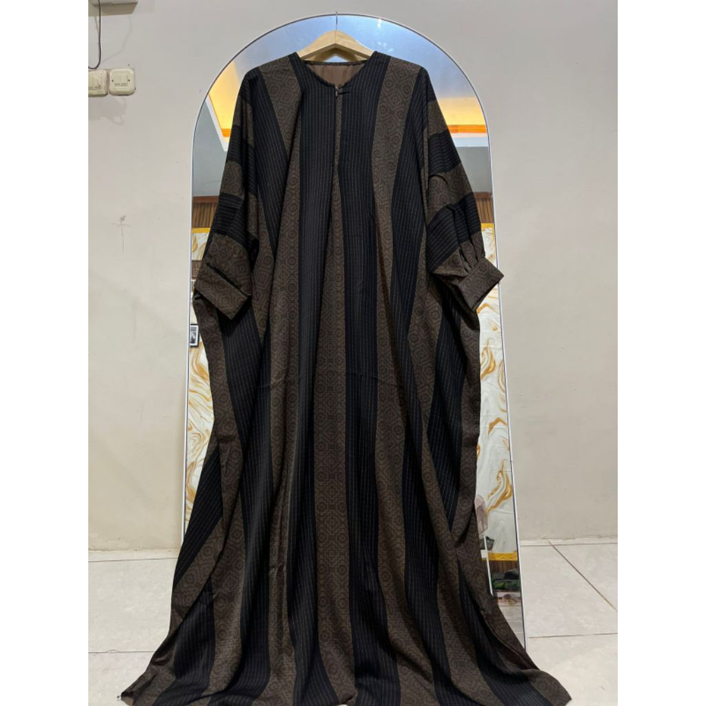 Abaya Kaftan etnik  jetblack nazwa  cosella hikmat (wear.annin)