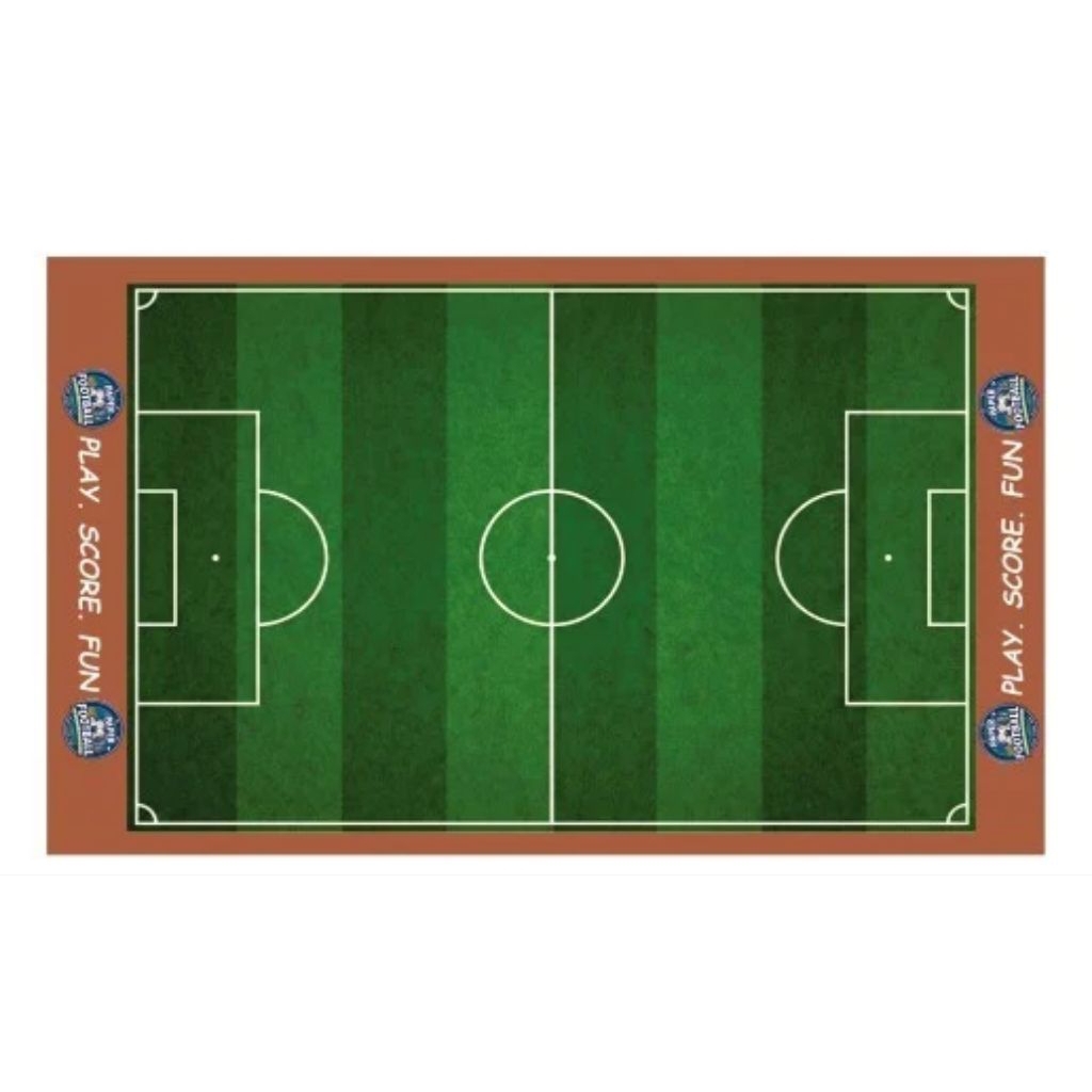 Lapangan Bola Kertas 100x60cm | Lapangan Mainan Bola Kertas