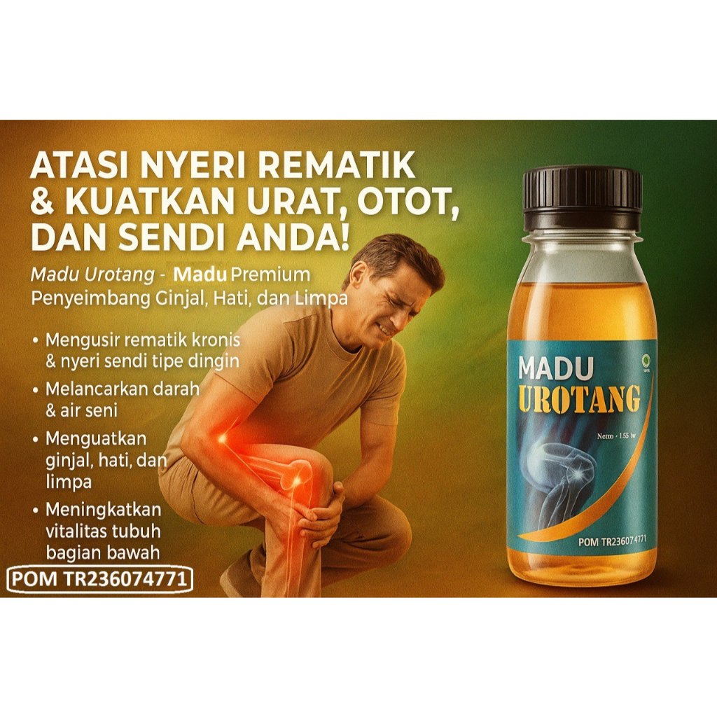 Madu Urotang bantu urat otot tulang