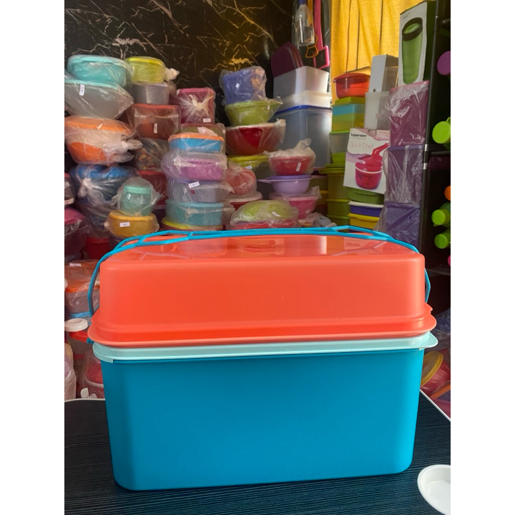 rantang jumbo Tupperware 2 susun