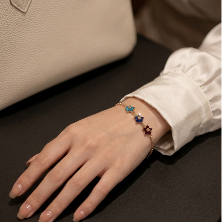 Gelang Berlian Gelang Wanita Gelang Titanium Anti Karat Anti Luntur