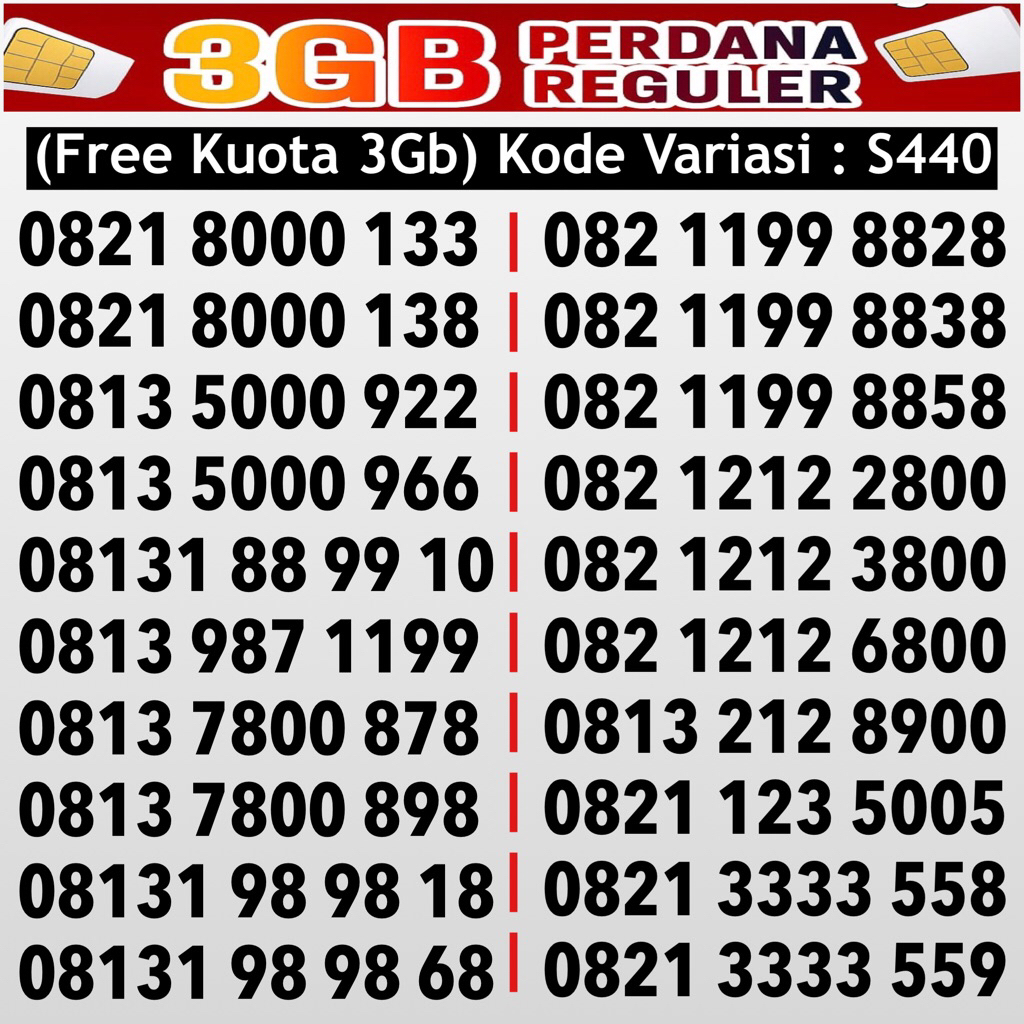 Nomor cantik simpati 888 999