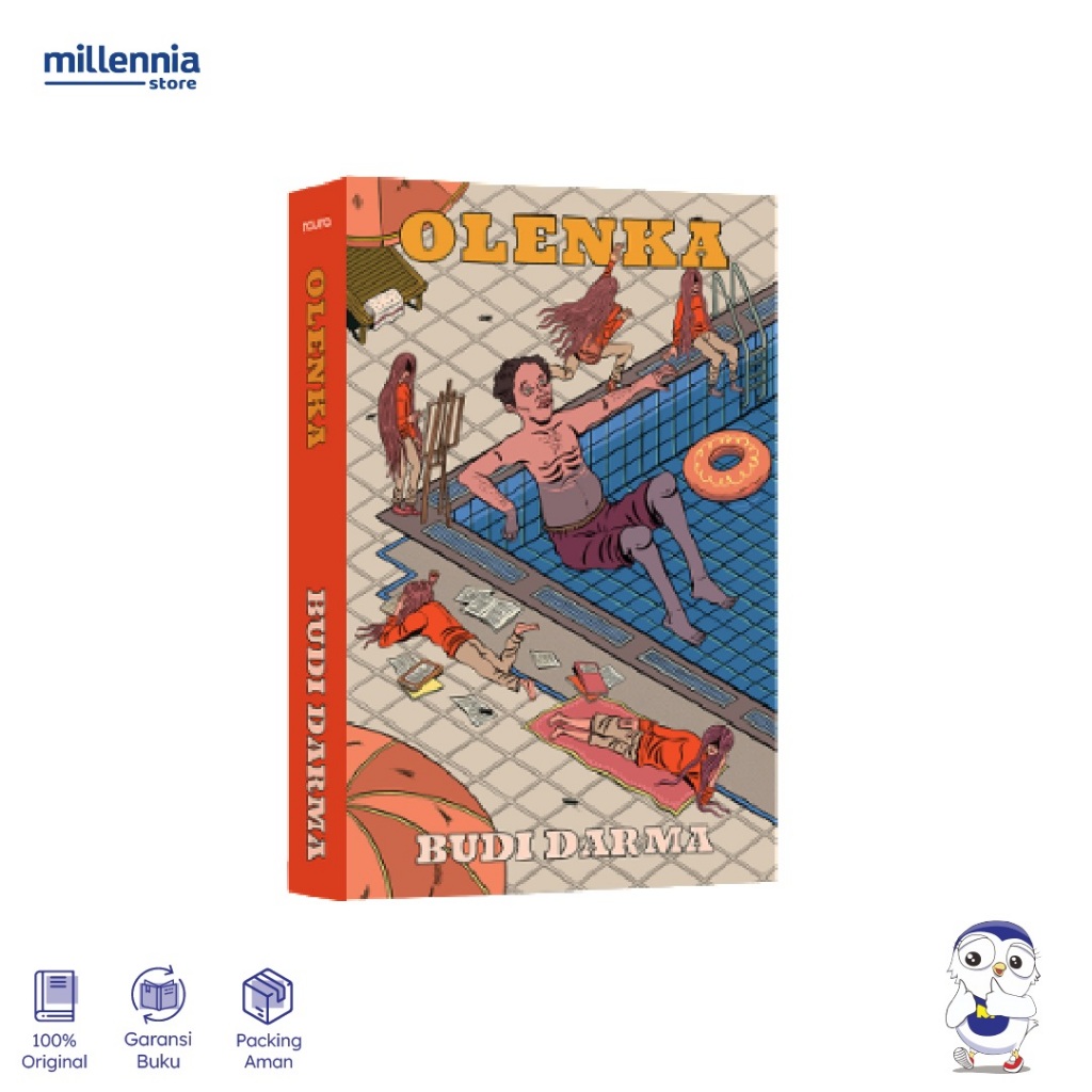Buku Olenka (Republish) - Budi Darma - Novel Fiksi - Sastra - Noura Books