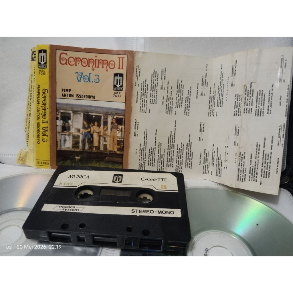 kaset pita geronimo ll vol. 3
