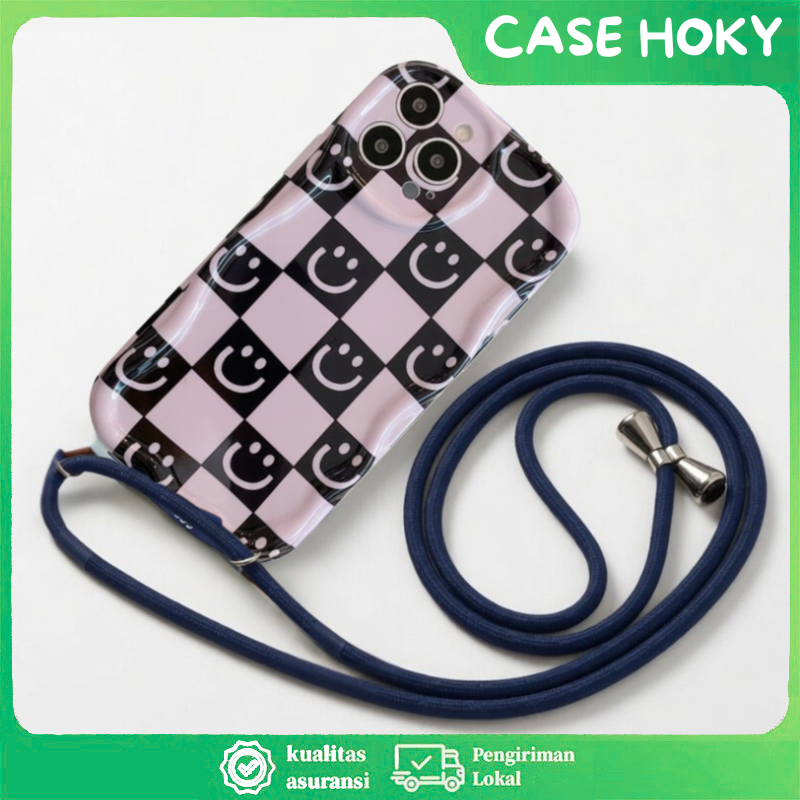Casing Tali Lanyard Panjang Xiaomi Redmi 12C 9A A1 A2 12 9C 10A 13C Note 10 10S 13 Poco C65 M5S Case