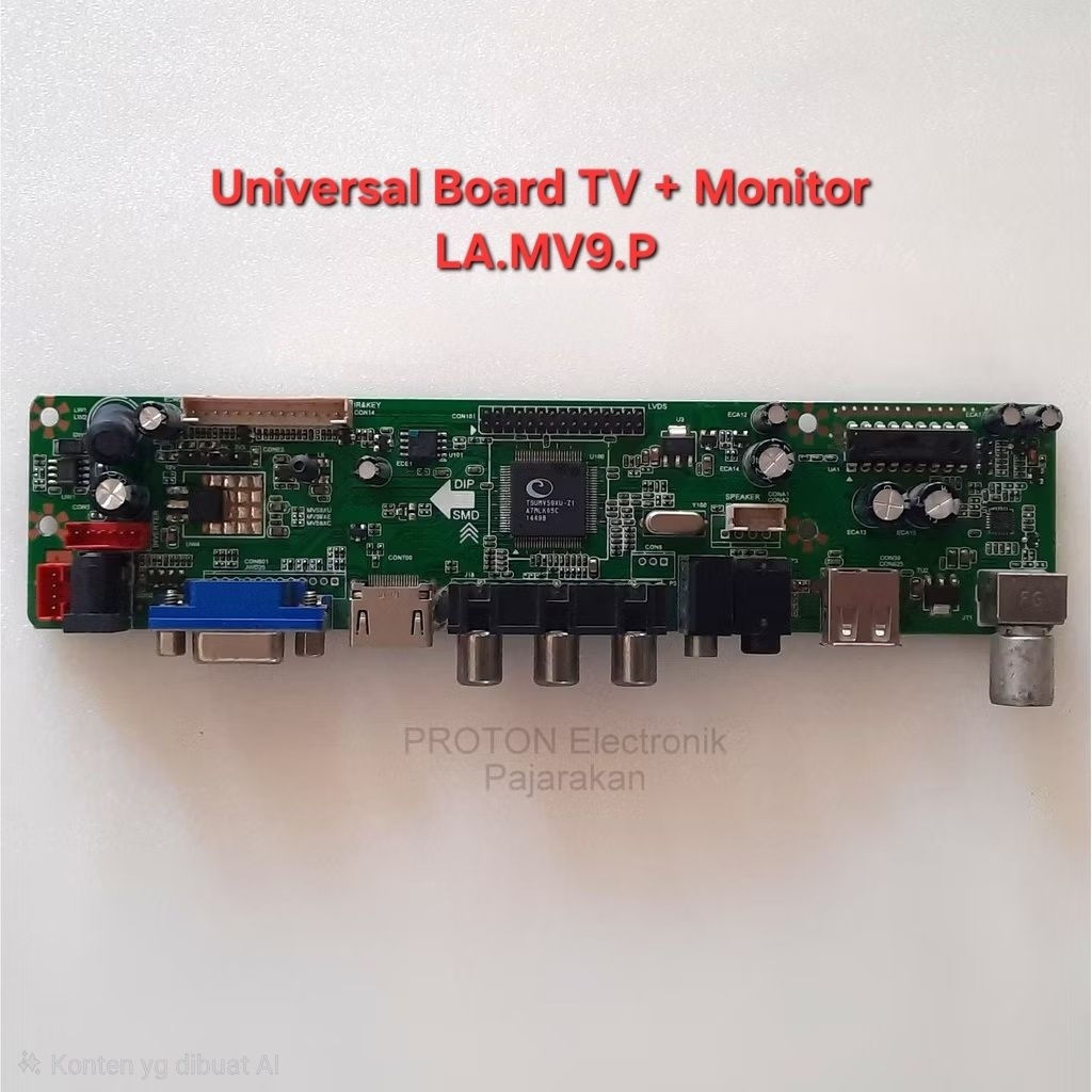 Mainboard LED TV + Monitor universal China 10" - 42" Combo 19 inch CS 1982 Matherboard LCD LA.MV9.P 