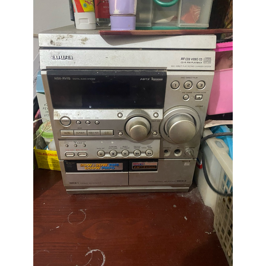 Aiwa NSX-RV15 Digital Audio System Second