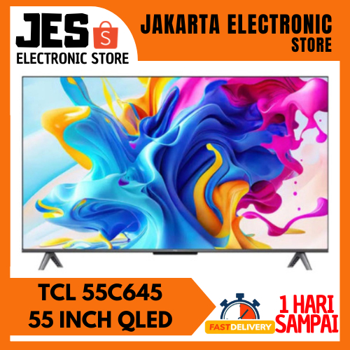 TCL 55C645 TV TCL 55 " QLED 4K UHD SMART GOOGLE TV DOLBY VISION ATMOS