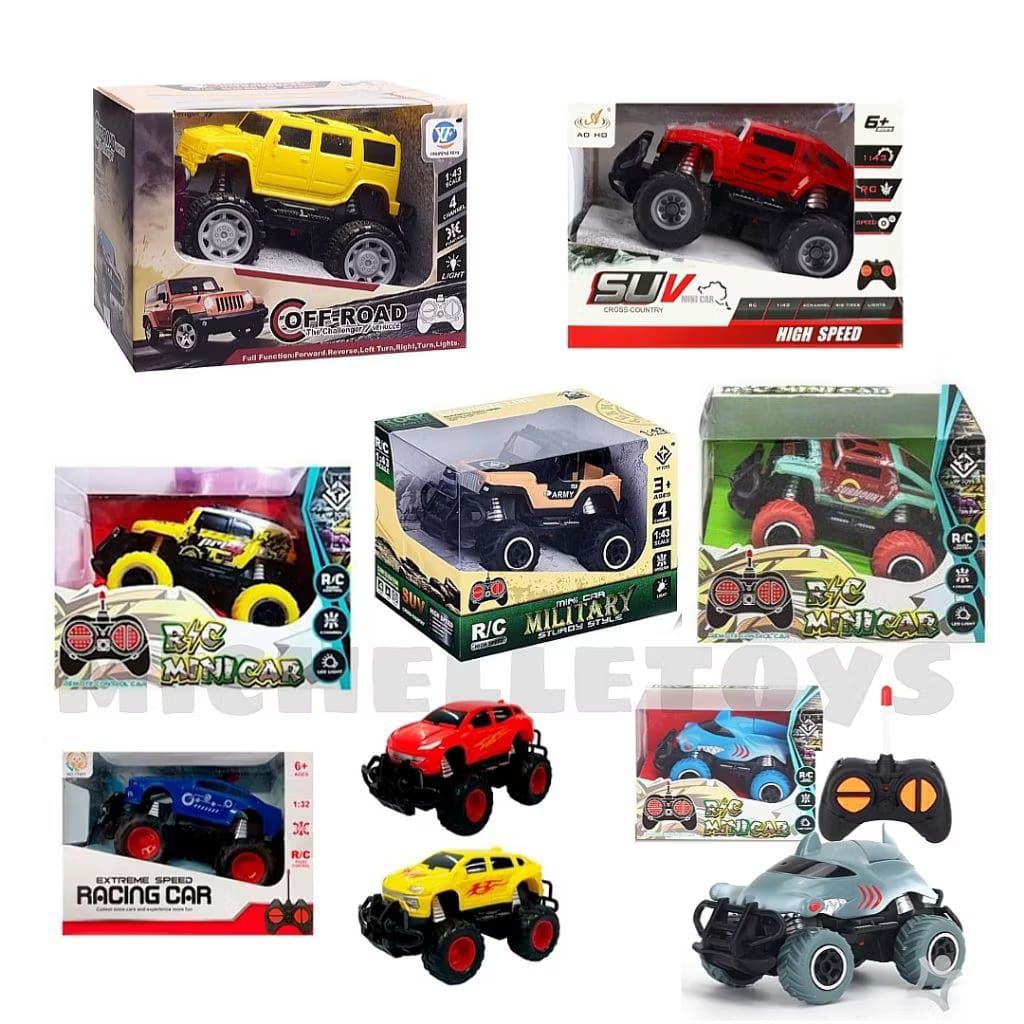 Mainan Anak Mobilan Remote Control Off Road Mini RC Mini Car Off Road Mobilan Mainan Anak R/C Offroa