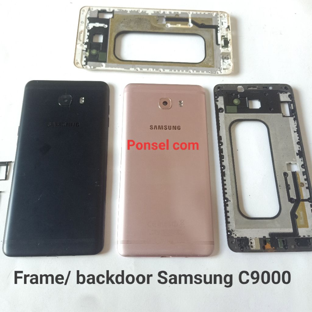 Frame / Backdoor Samsung C9 C9 Pro C9000 Second Original Copotan kumplit sesuai Setok di varian
