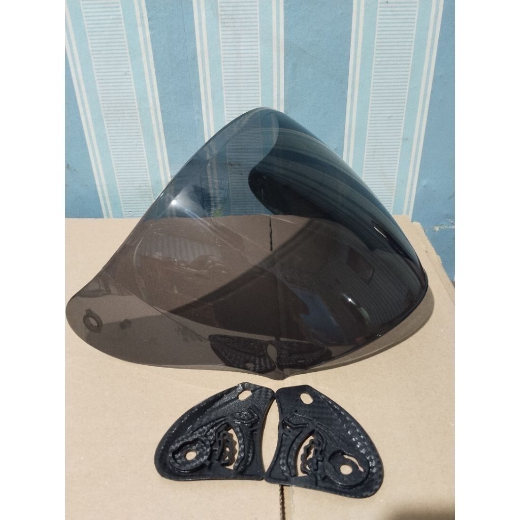 Visor Helm Kaca KYT Kyoto Kaca Helm Kyt kyoto KBS Kyoto Kaca + Rachet