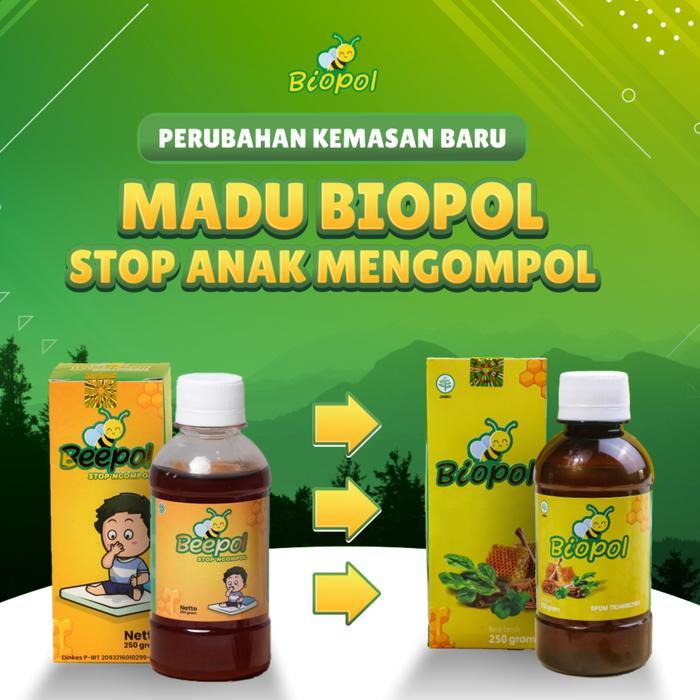 BIOPOL Original Madu Obat Ngompol Anak Remaja Dewasa BPOM