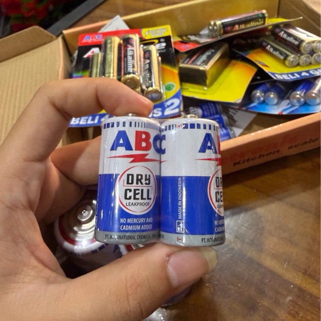Baterai ABC Biru Size C R14C Isi @2pcs