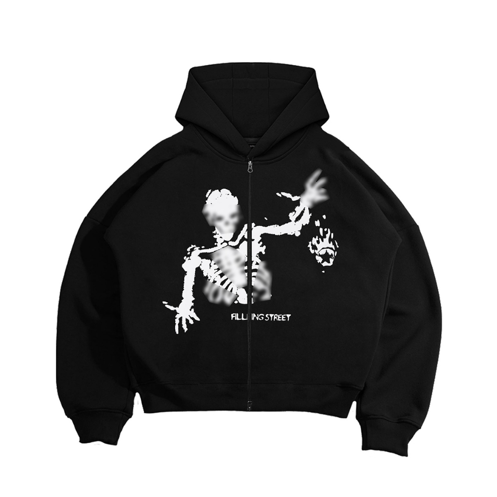 Zip Hoodie Boxy oversize Fillingstreet - Vera