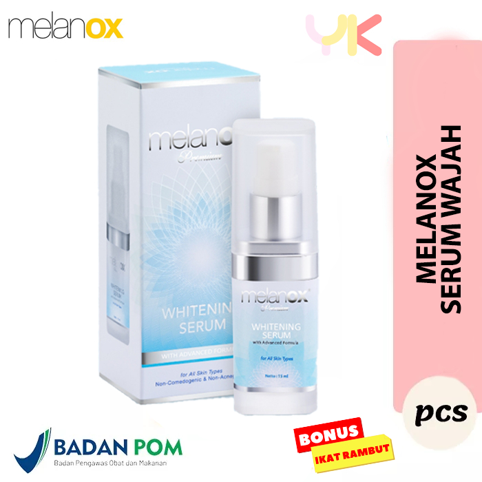 Melanox Premium Whitening Serum 15ml | Serum Wajah | Serum Glowing | Mencerahkan