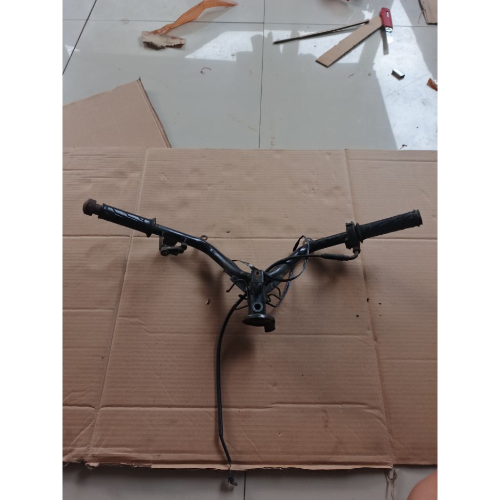 stang stir revo lama revo lancip original copotan motor