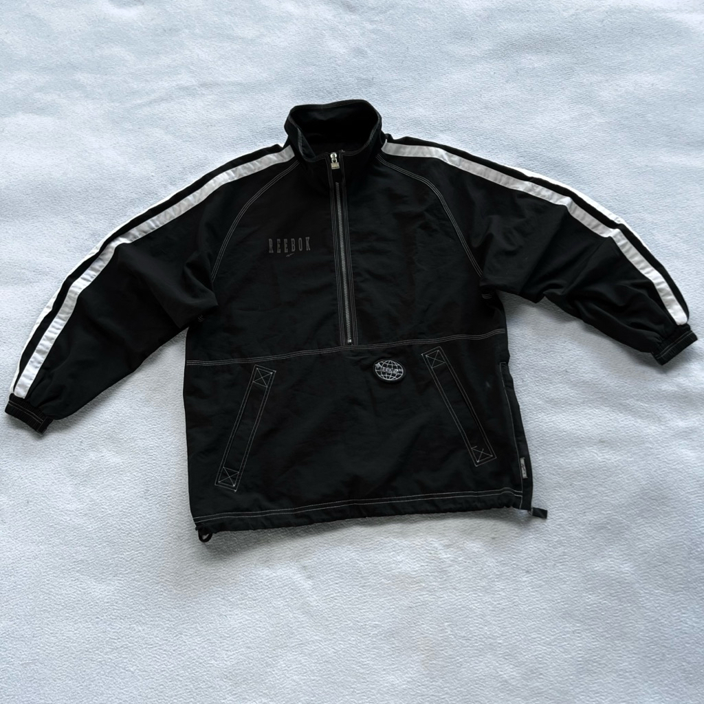 Vintage 90s Halfzip REEBOK Windbreaker (Oversize Cut)