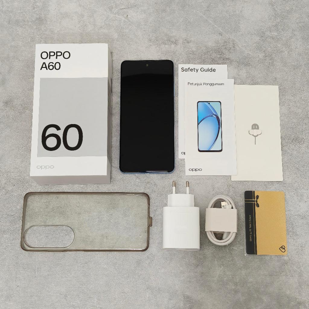 Oppo A60 Fullset 8GB/128GB  | Biru Ombak Resmi 8/128 GB Preloved Bekas Second