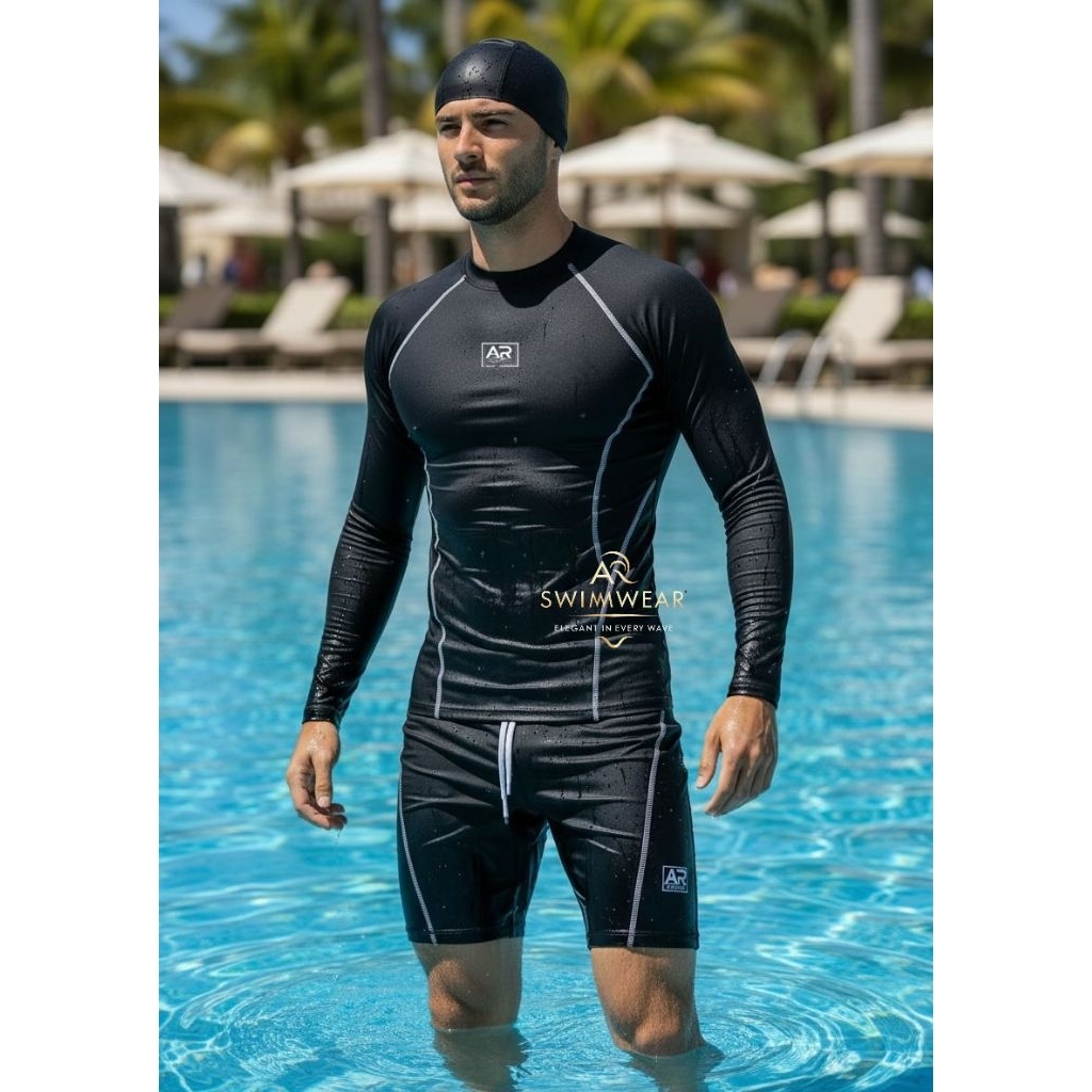 baju renang atas bawah dewasa baju renang diving atas bawah baju diving STL-HRY DEWASA