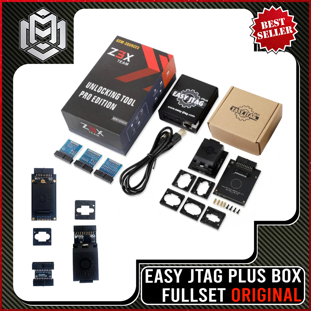 Easy Jtag Plus Box / Socket IC Friend UFS 6IN1 Original / Easy Jtag Plus Esim Version Original Fulls