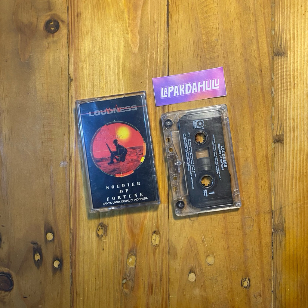 Kaset Pita Loudness - Soldier of Fortune