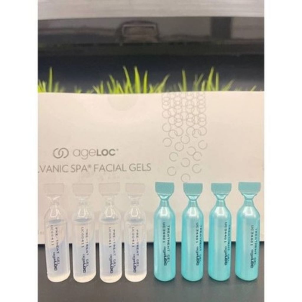 facial gel 4 pasang - facial gels curah - serum galvanic
