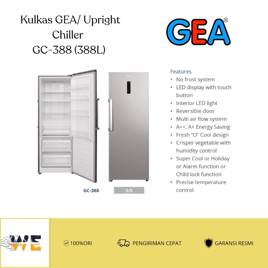 Kulkas GEA/ Upright chiller GC-388
