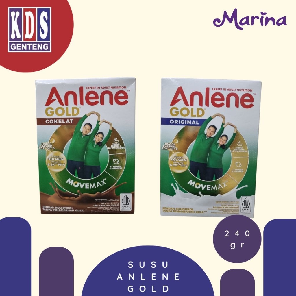 SUSU ANLENE GOLD 240GR