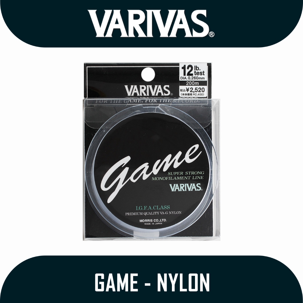 Senar Pancing Merk Varivas Game Nylon 200m