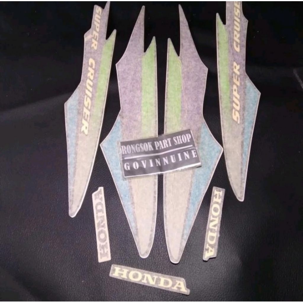 striping stiker sticker lis honda tiger lama 97 98 99 ori nos