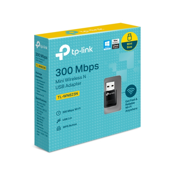 USB Wifi Adapter Tp-Link TL-WN823N 300Mbps -  WN 823N