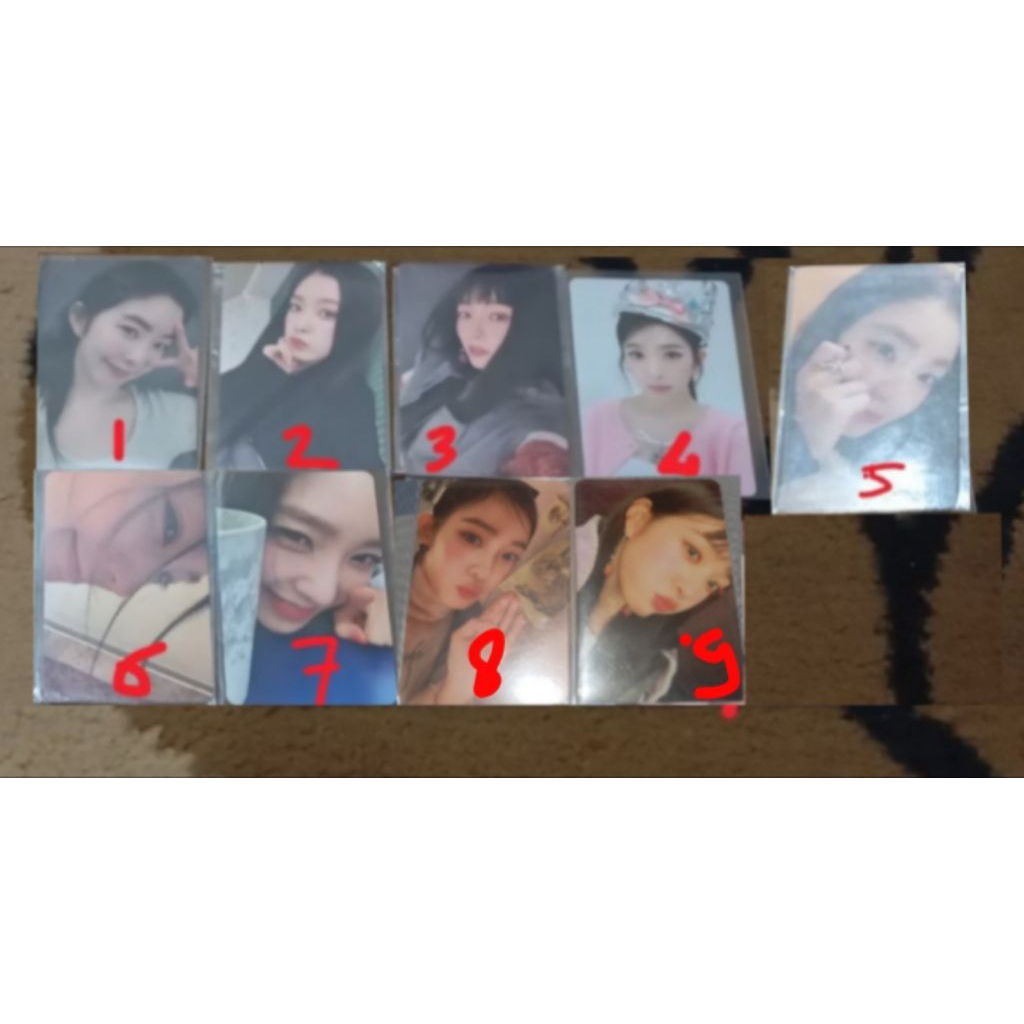 Red Velvet IRENE PC Photocard
