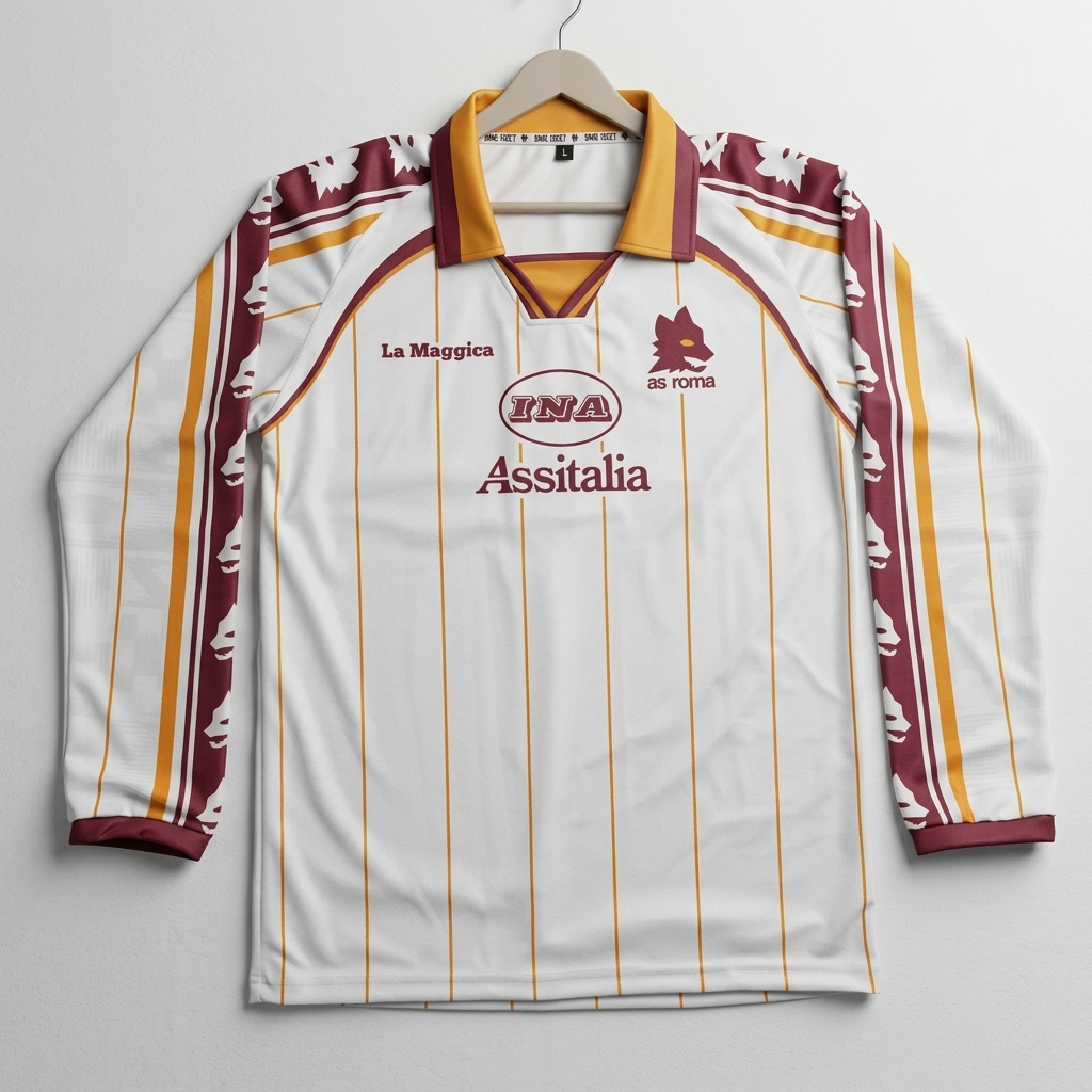 Jersey AsRoma LongSleeve//Jersey Vintage AsRoma Full printing