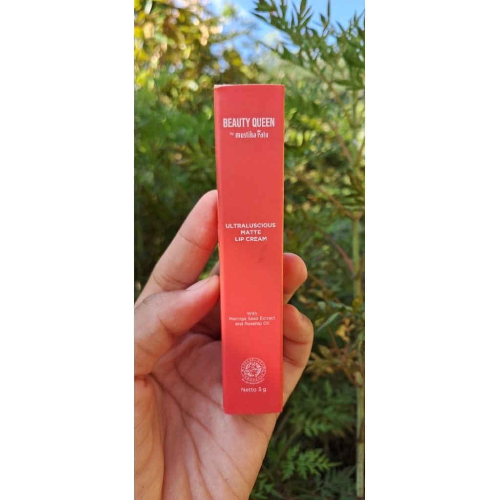 Beauty Queen Ultraluscious Matte Lip Cream - 02 Red Dy Lady