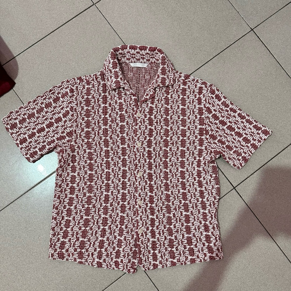 Kemeja Rajut Zara / Summer Shirts Zara [Preloved]