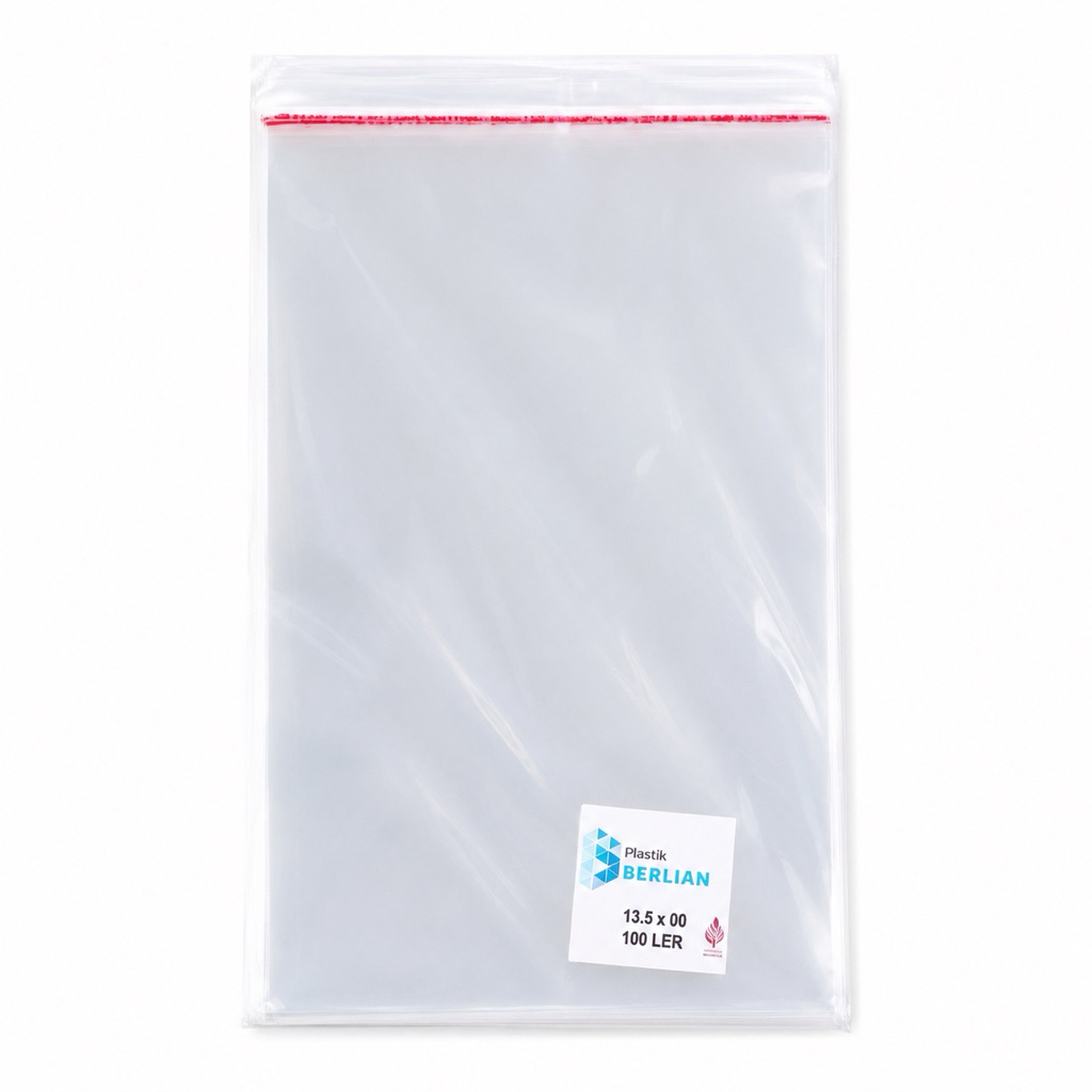 Plastik undangan 13.5 x 21 cm