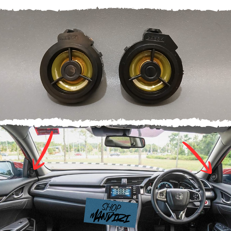 TWETEER / SPEAKER DASBOARD MOBIL HONDA ORI