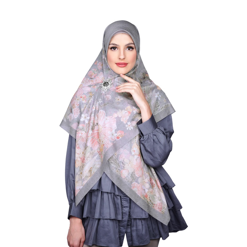 NADA PUSPITA - SALE NEW RARE ITEM - VIOLA SCARF LARGE - EDELWEISS