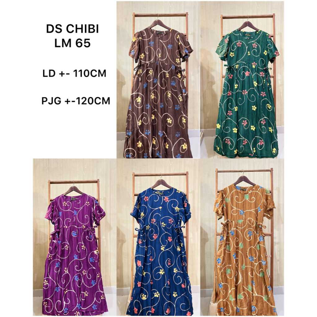 DASTER CHIBI LM65 PJG 120CM LD 110 CM BATIK IJMA'