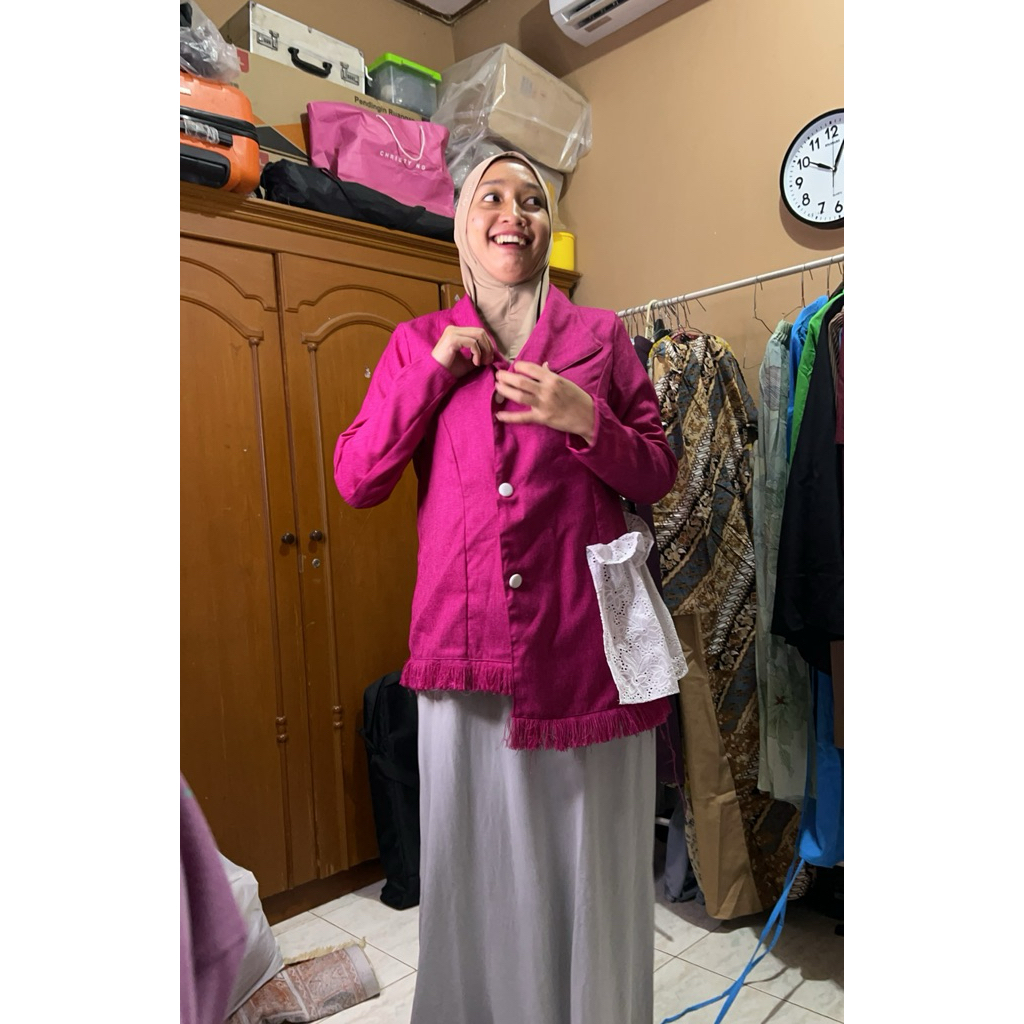 blazer pink fanta no 9