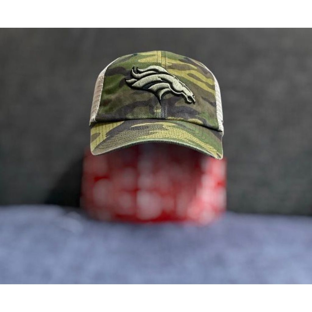 Topi Trucker '47 Brand Denver Broncos Camo Original NFL Cap Second