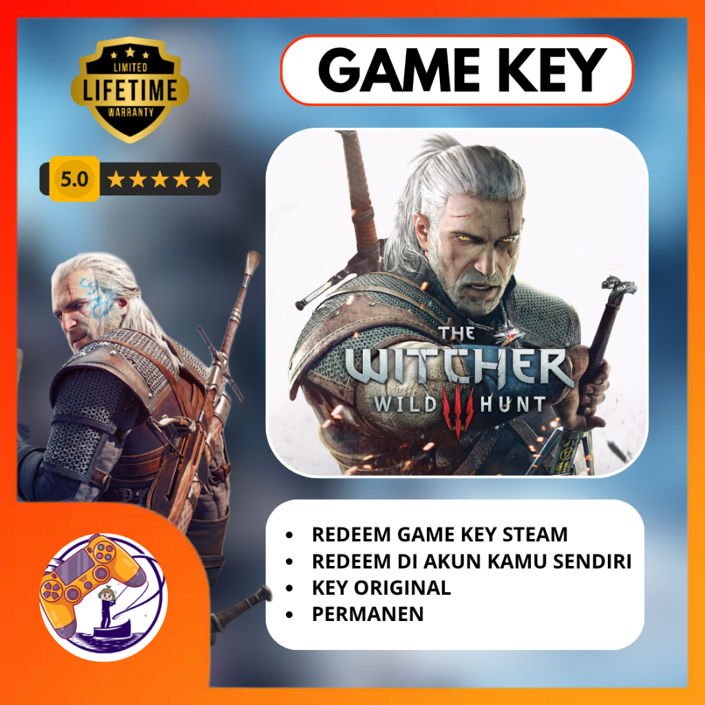 The Witcher 3: Wild Hunt PC Steam / Epic Games CD Key / Game Key / Redeem Code - Fast Delivery Garan