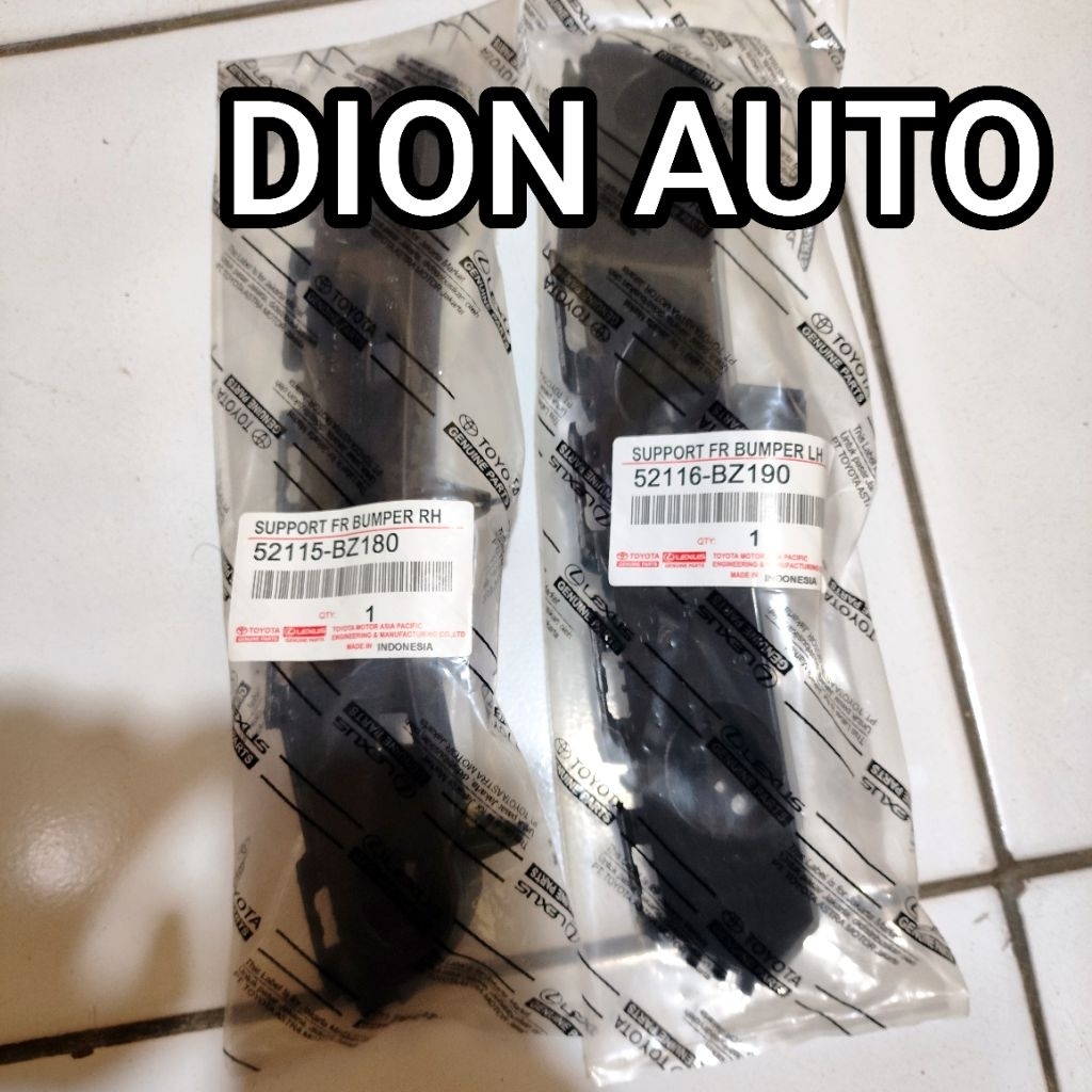 Breket Bumper Depan Calya Sigra 2016-UP
