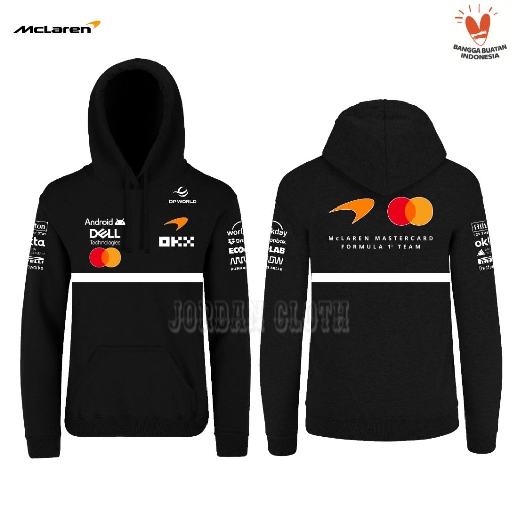 Hoodie Jaket Sweater Team McLaren 2026 Formula One F1