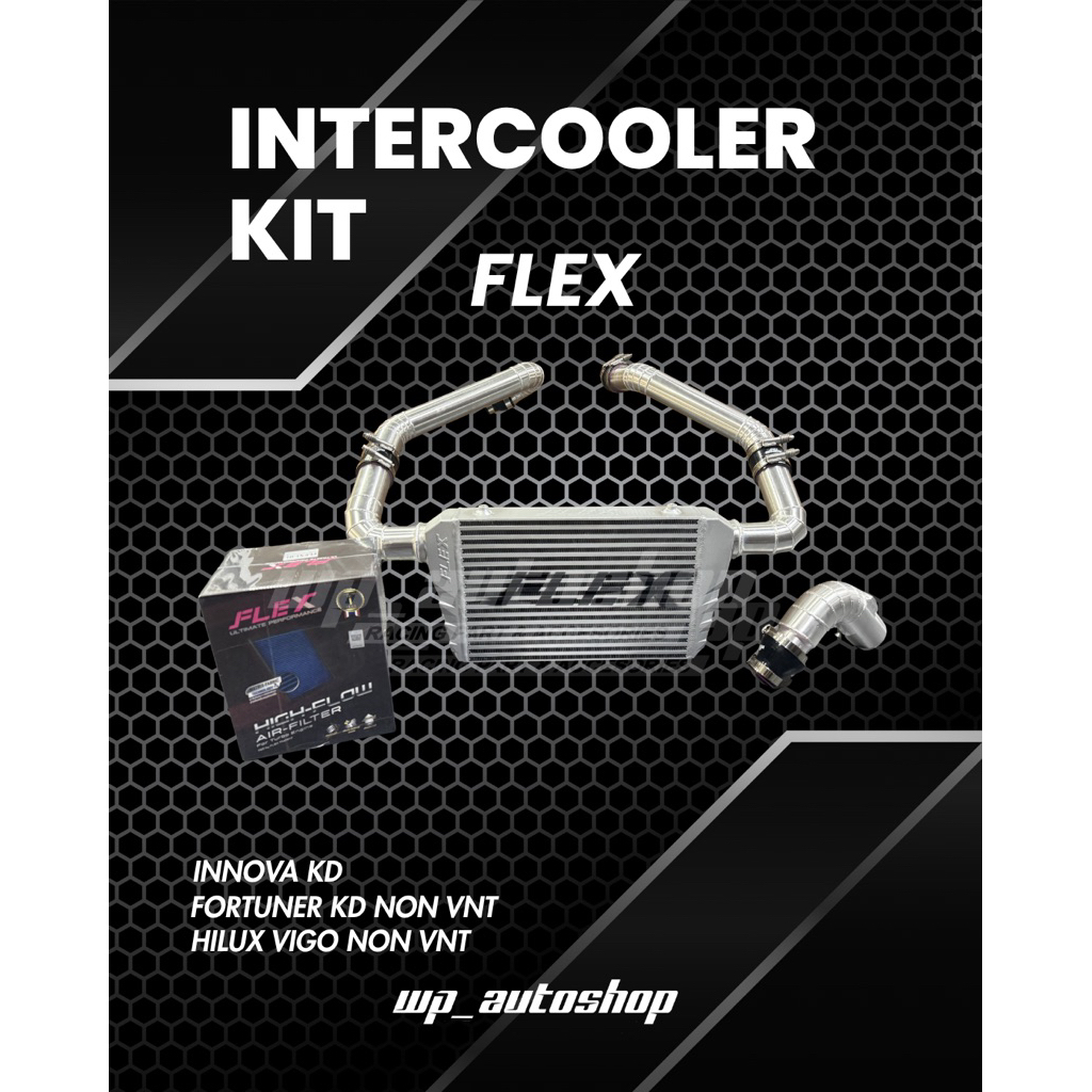 INTERCOOLER FLEX 2KD INNOVA FORTUNER NON VNT