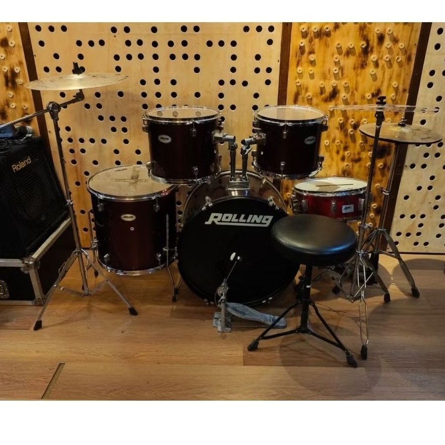 Drum Rolling BD Series |Drum set Rolling